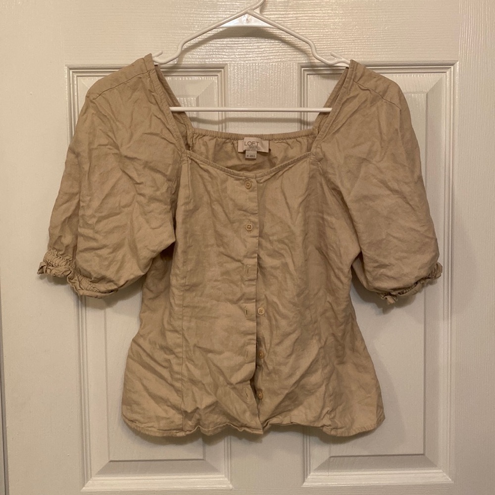 Square neck top